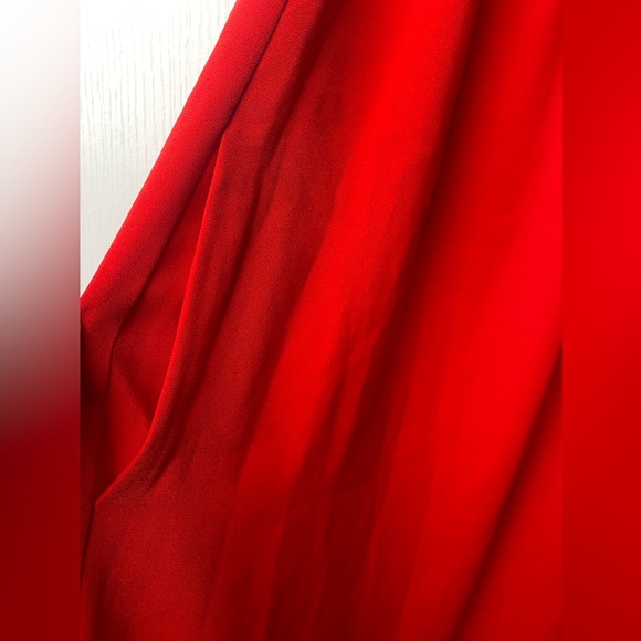 Wilfred Aritzia Neuchatel Off the shoulder dress size XS Red - Picture 7 of 7